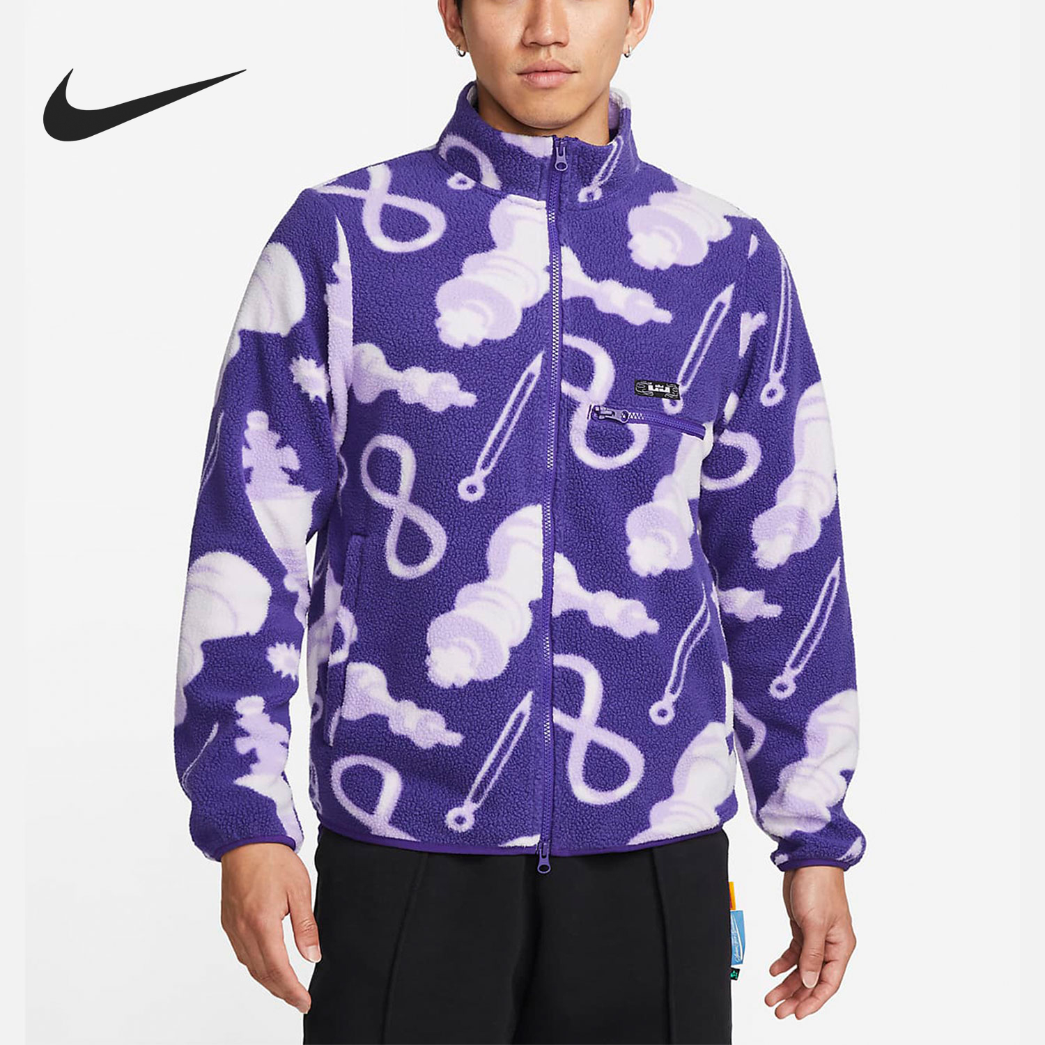 Nike/耐克正品新款男士时尚立领保暖休闲运动外套DQ6127-547
