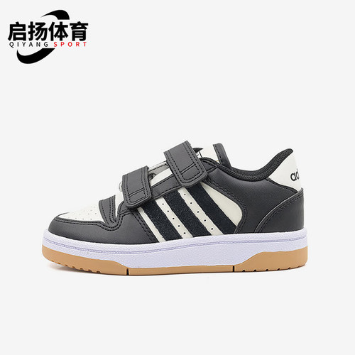 阿迪达斯婴童魔术贴运动休闲鞋