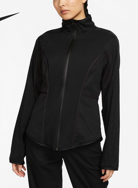 Nike/耐克正品秋冬新款女子休闲跑步运动立领外套DQ6562-010