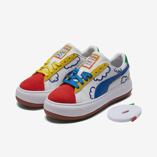 Puma/彪马正品FLABJACKS联名女士复古厚底休闲鞋388592-01