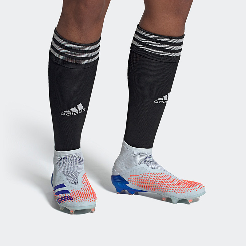 Adidas/阿迪达斯正品猎鹰PREDATOR 20+ FG长钉真草足球鞋 EH2861