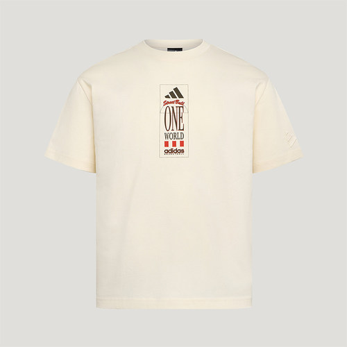 Adidas/阿迪达斯正品夏季款男女同款运动圆领短袖T恤KX5730
