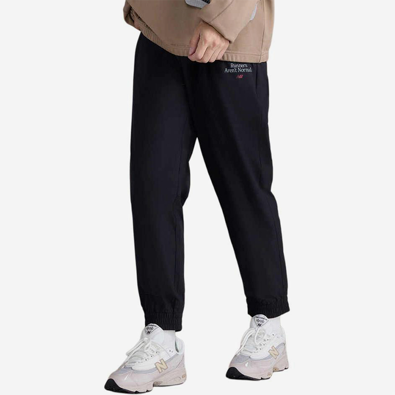 New Balance/NB正品秋季新款男子户外梭织束脚长裤NTE33041-BK