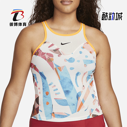 Nike/耐克正品女士透气经典运动舒适运动休闲圆领背心DX5370-113