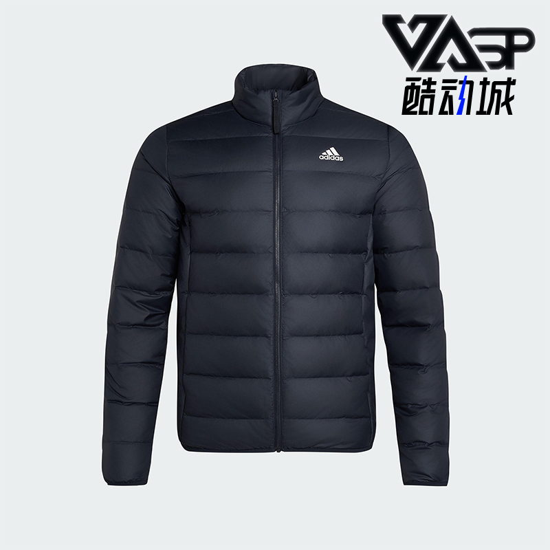 Adidas/阿迪达斯正品冬季男士修身保暖运动经典休闲羽绒服KG3151