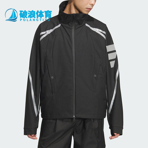 Adidas/阿迪达斯正品FOS REFL WVN JK男士运动梭织宽松外套KF0690