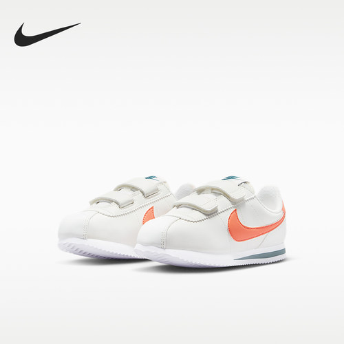 Nike/耐克正品Cortez小童魔术贴简约运动休闲鞋IQ7636-109