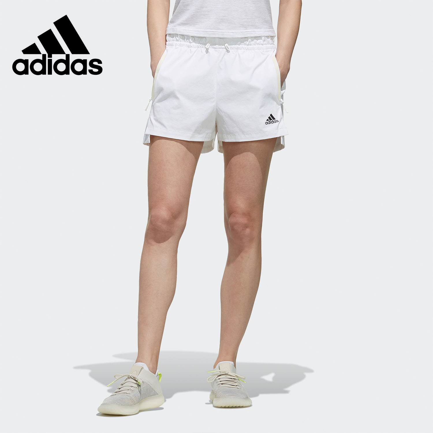 Adidas/阿迪达斯正品新款 女子SHORTS FEM梭织运动短裤DY8610