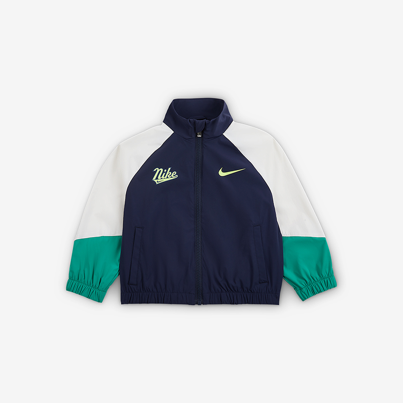 Nike/耐克正品Windbreaker小童梭织日常运动拼接外套IO2668-410