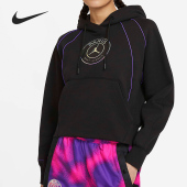 010 女士Jordan巴黎圣日耳曼连帽卫衣CZ7498 Nike 耐克正品