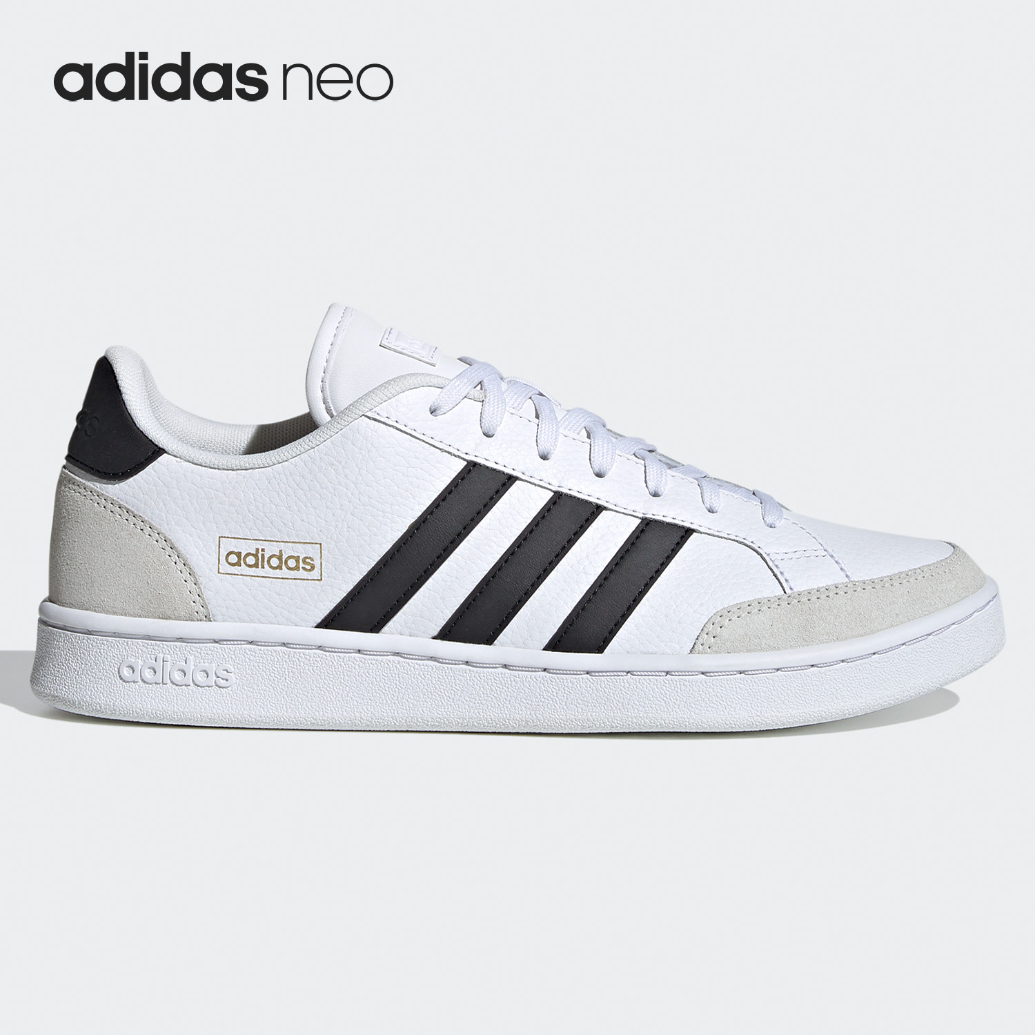 车缝线系带板鞋Adidas阿迪达板鞋