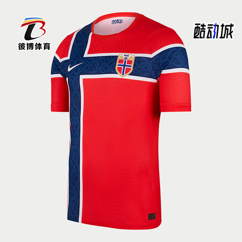 Nike/耐克正品男士主场透气套头圆领短袖足球衣IB5170-673