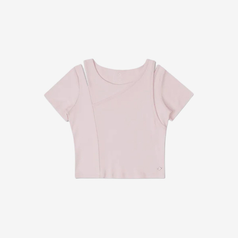 Converse/匡威正品夏季新款女子户外休闲运动短袖T恤10027216-A02