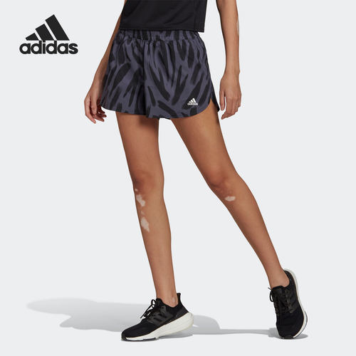 Adidas/阿迪达斯正品当季新款女子跑步运动透气短裤 HA3556