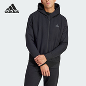 阿迪达斯正品 春季 新款 Adidas 男士 连帽休闲运动外套IR5241