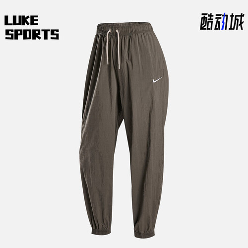 Nike/耐克正品OVERSIZE女士休闲轻薄运动经典梭织长裤IH0827-126