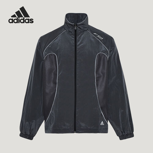 Adidas/阿迪达斯官方正品F50 TRACK TOP男士休闲亲肤外套KY5765