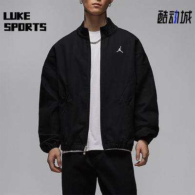 Nike/耐克正品JORDAN男士休闲立领刺绣复古运动外套IF1823-010