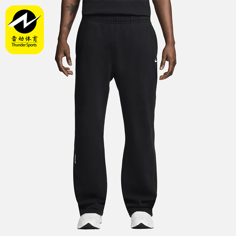 耐克男士运动宽松加绒长裤