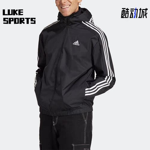 Adidas/阿迪达斯男子连帽夹克