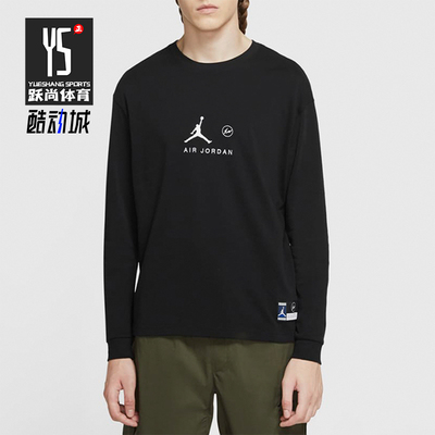 Nike/耐克正品男士运动休闲街头风格圆领长袖T恤DA2982-010