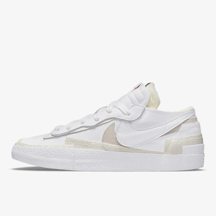 Nike/耐克正品 Blazer Sacai 男女同款春低帮休闲板鞋 DM6443-100