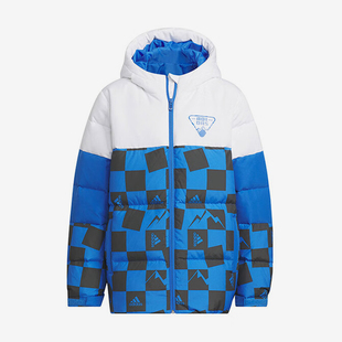 新款 2023冬季 儿童保暖运动羽绒服IN5205 阿迪达斯正品 Adidas