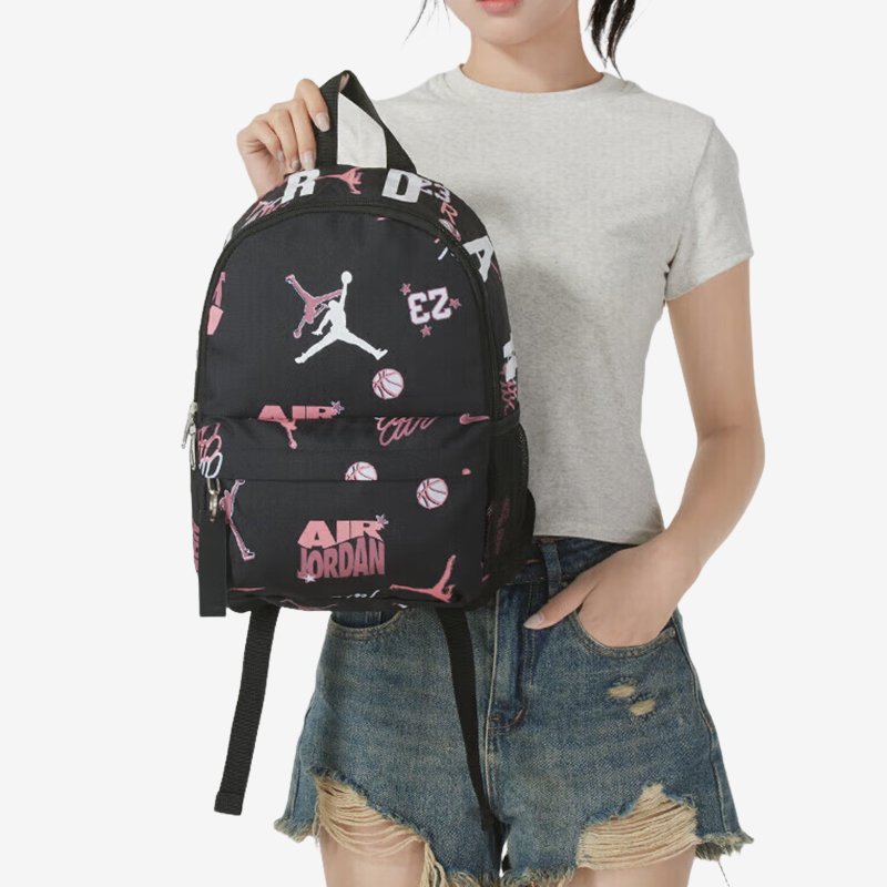 Nike/耐克正品JORDAN男女同款复古潮流经典双肩背包DV5304-014