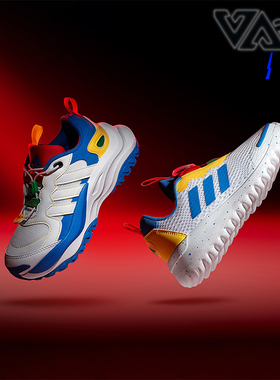 Adidas/阿迪达斯正品运动2024新款儿童透气老爹鞋休闲鞋JH7169