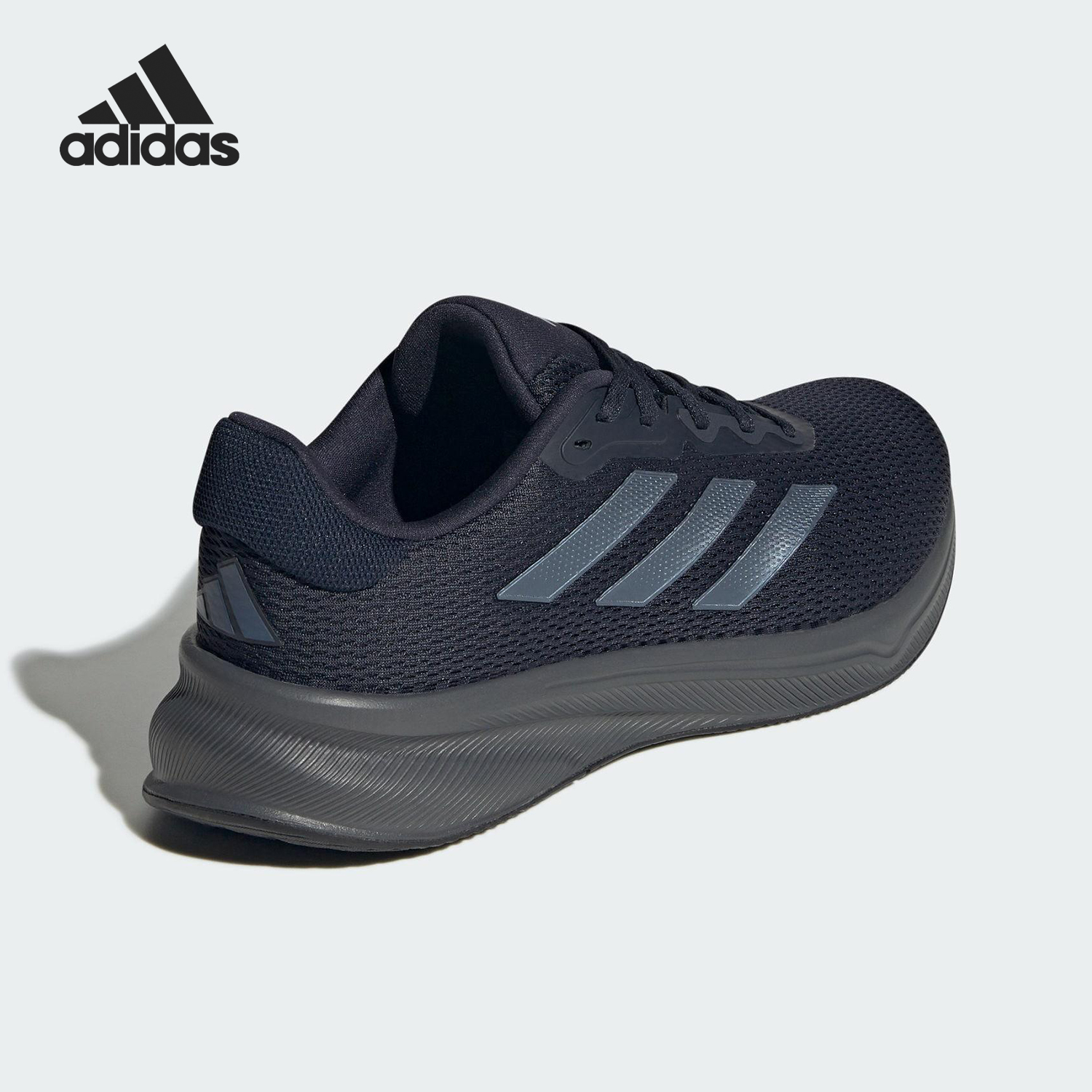 Adidas/阿迪达斯官方正品新款男士网面透气耐磨低帮跑步鞋IH6092