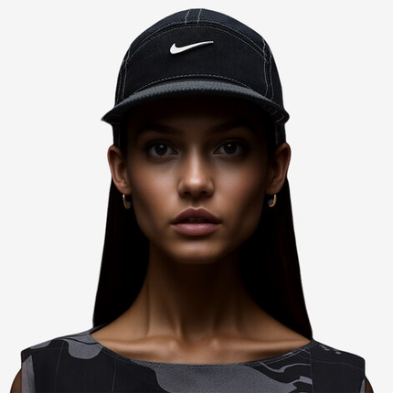 Nike/耐克正品2025新款男女户外遮阳软顶经典运动帽HJ4314-010