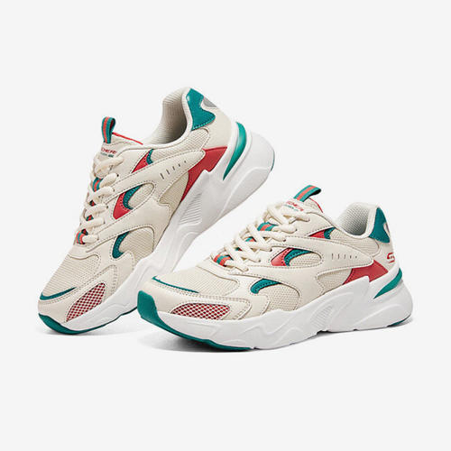 Skechers/斯凯奇正品春季新款女子休闲透气耐磨运动跑步鞋