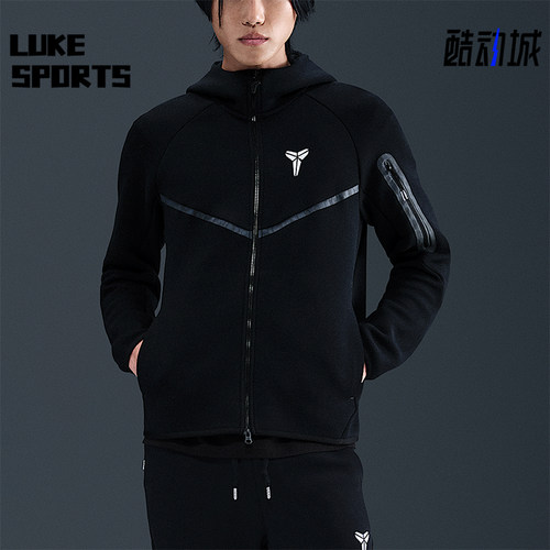 Nike/耐克正品Tech Fleece男士运动针织连帽户外外套IB2714-010