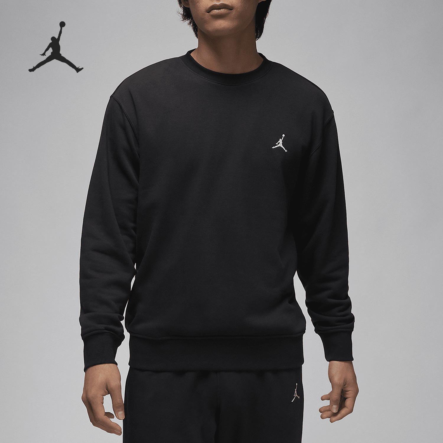 Nike/耐克正品Jordan Essentials男士圆领运动卫衣FQ1865-010
