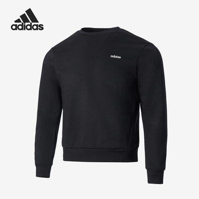 Adidas/阿迪达斯官方正品当季新款女士圆领印花字母卫衣JE3599