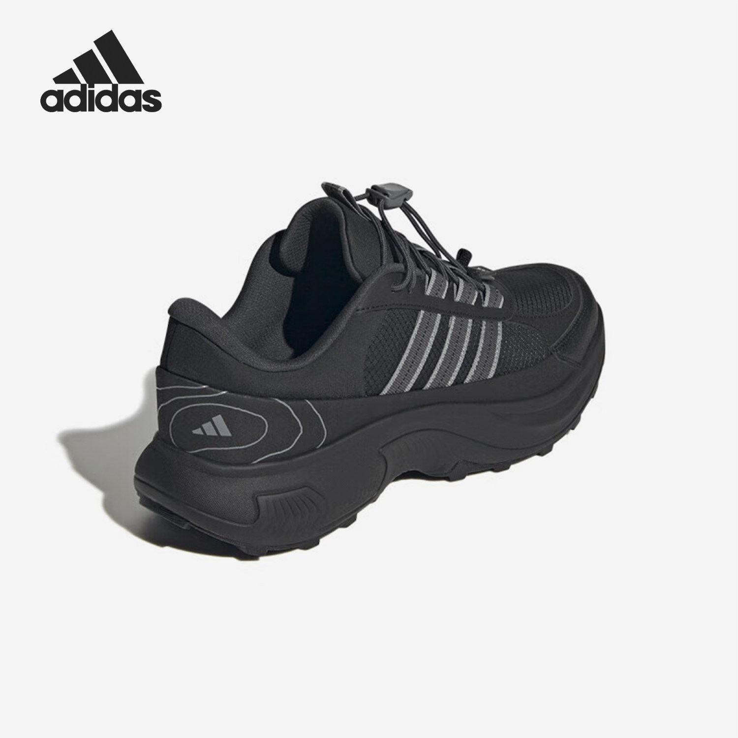 Adidas/阿迪达斯官方正品秋季新款男女厚底运动透气跑步鞋JR7653