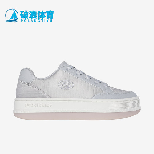 斯凯奇女士厚底轻便时尚板鞋
