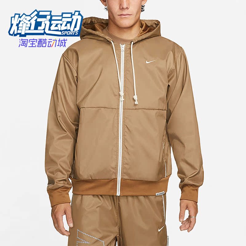 耐克男子篮球运动加绒连帽外套