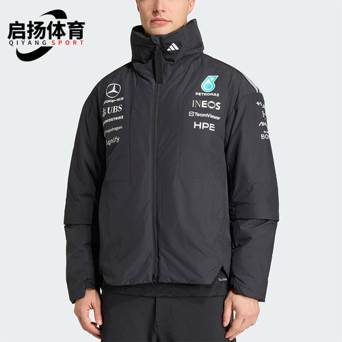 Adidas/阿迪达斯正品梅赛德斯AMG马石油F1车队经典夹克外套KE5552