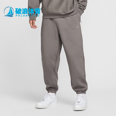 Nike/耐克正品Solo Swoosh男士运动简约加绒户外长裤HV1089-289