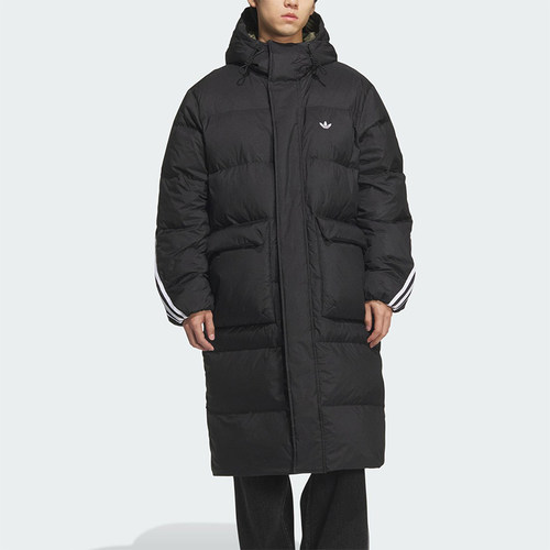 Adidas/阿迪达斯正品三叶草男女宽松保暖长款运动羽绒服KC2564