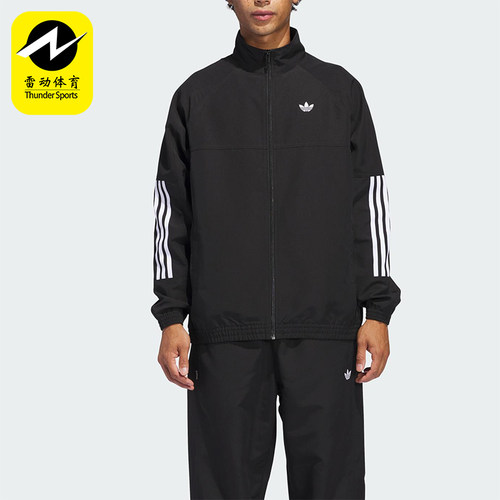 Adidas/阿迪达斯正品三叶草男士经典宽松经典梭织立领外套JC5174