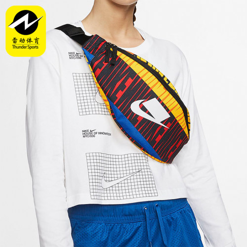 Nike/耐克正品夏季男女潮流运动健身经典斜挎包腰包BA6332-010