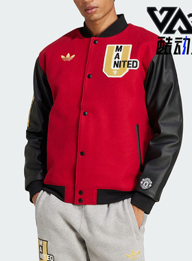 Adidas/阿迪达斯正品三叶草男士足球运动休闲保暖棉服JF0366