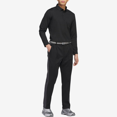 Adidas阿迪达斯正品CLIMAWARM BRUSHED男士高尔夫球翻领衫KG2152