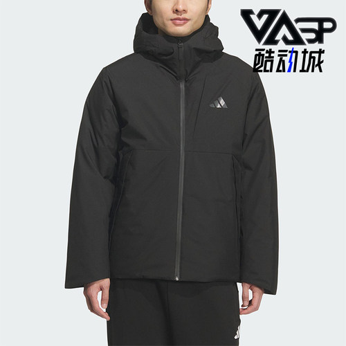 Adidas/阿迪达斯正品冬季男士新款连帽保暖运动羽绒服外套KQ5505