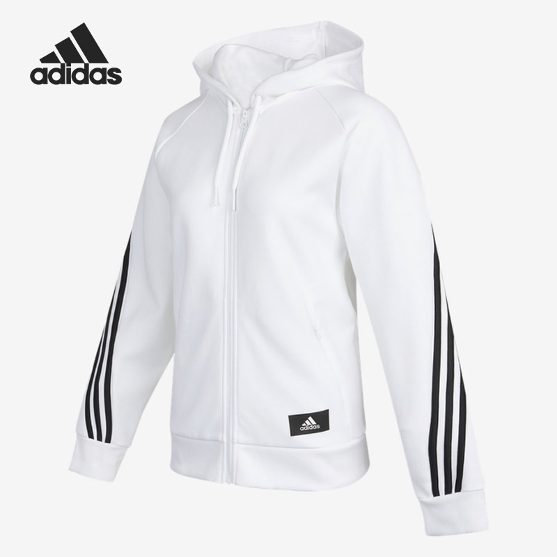 Adidas/阿迪达斯正品当季新款女子连帽运动服外套H57293