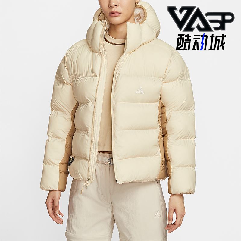 Nike/耐克正品Therma-FIT女士休闲保暖连帽日常棉服FZ6762-229