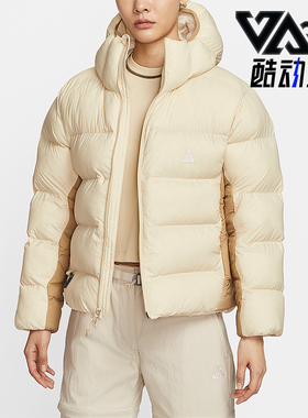 Nike/耐克正品Therma-FIT女士休闲保暖连帽日常棉服FZ6762-229