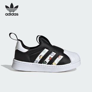 三葉草嬰童印花輕便運動休閑鞋 JS0685 阿迪達斯正品 Adidas